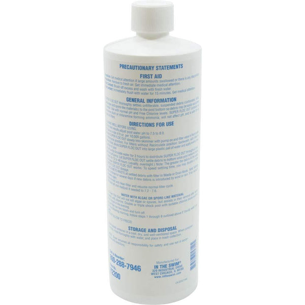 In The Swim Super Floc Out Pool Water Clarifier - 1 Quart - Thesummerpools.com